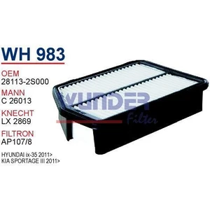 Hyundai İX35 - Kıa Sportage Iıı 2011+ Hava Filtresi