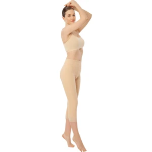 123 Agraflı Bel - Diz Altı / Destekli Liposuction Korse Ten Xxl(5)