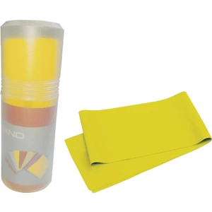 Pilates Bandı Orta Sert 140 x 15 cm Egzersiz Direnç Lastiği Sarı