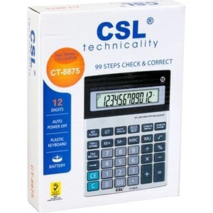 Csl Hesap Makinesi Gri
