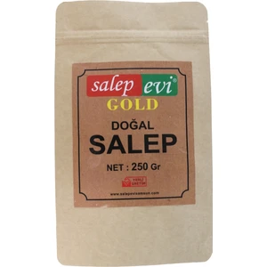 Salep Doğal Saf Katkısız Öğütülmüş Toz Sahlep İçimlik ve Dondurma 250 gr