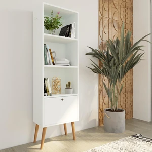  Bimossa W5010 Janus Kitaplık Beyaz