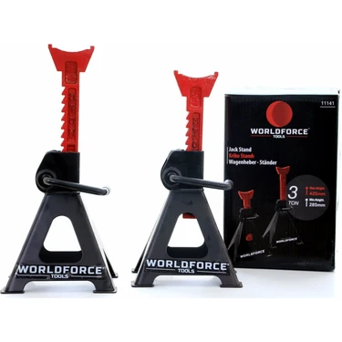 Worldforce 3 Ton 4 Ayaklı Kriko Standı Araba Araç Sehpası 2