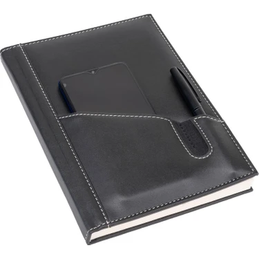 2K Deri Telefon Kılıflı Kapak Defter Ajanda Tarihsiz Çizgili Fiyatı
