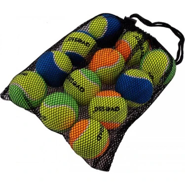 Avessa 12'li Renkli Tenis Topu Fileli