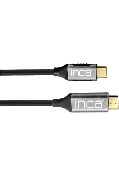 Inca ITCH-02TX Type-C To HDMI 4K Altın Uçlu Kablo 2 mt