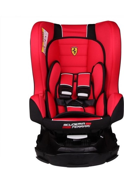 Ferrari Revo 0-25 kg 360 Derece Dönebilen Oto Koltuğu - Kırmızı 3507460089233