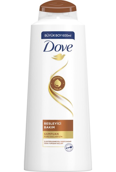 Dove Nemlendirici & Besleyici Bakım Şampuanı 600 ml