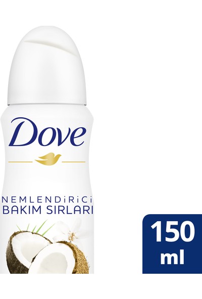 Dove Hindistan Cevizi Kadın Sprey Deodorant 150ml