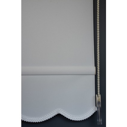 Stor Perde PM-100 Beyaz Renk Etekli Panama 240 x 200 cm fiyatları