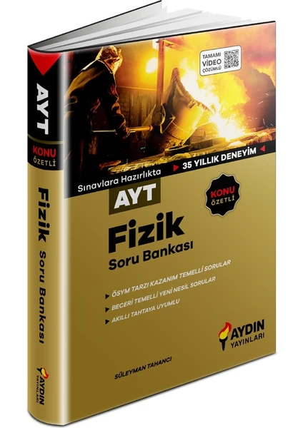 Aydın Yayınları AYT Fizik Konu Özetli Soru Bankas