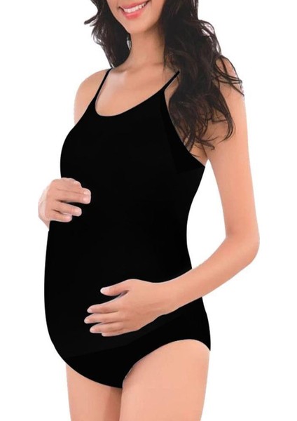 Hamile Çıtçıtlı Body Ip Askılı Badi Imer 9253