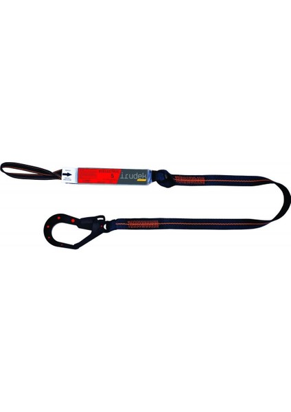 Dıelectrıc 5 Tek Kol Yalıtkan Lanyard 150CM. Yalıtkan Kanca