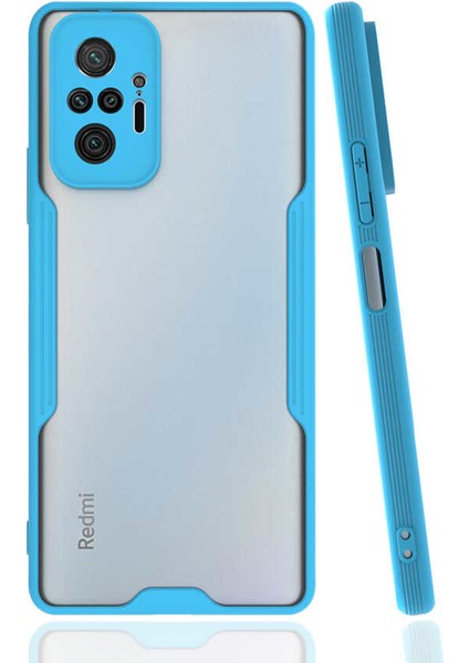 Xiaomi Redmi Note 10 Pro Kılıf Parfe Kenarları Pastel Renk Silikon