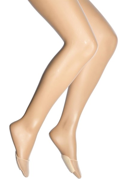 Burun Kadın Çorap (Toe Cover) Ten