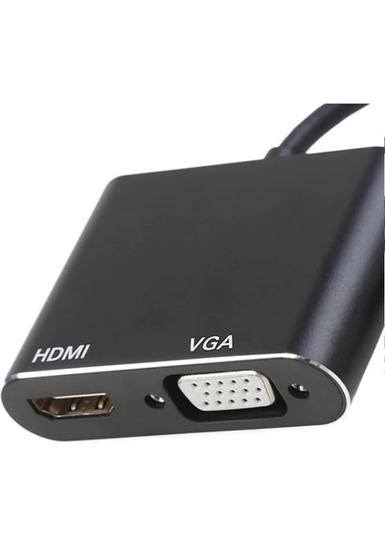 4769 USB 3.0 To Hdmı VGA 1080P Monitör Genişletici Çevirici Dönüştürücü Adaptör