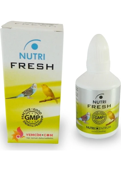 Fresh Kanarya ve Muhabbet Kuşları Için Soğuk Algınlığı Damlası 50 ml