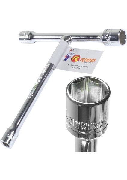 007-RC6681 3 Lü 8-10-13 mm Lokma Seti Takımı