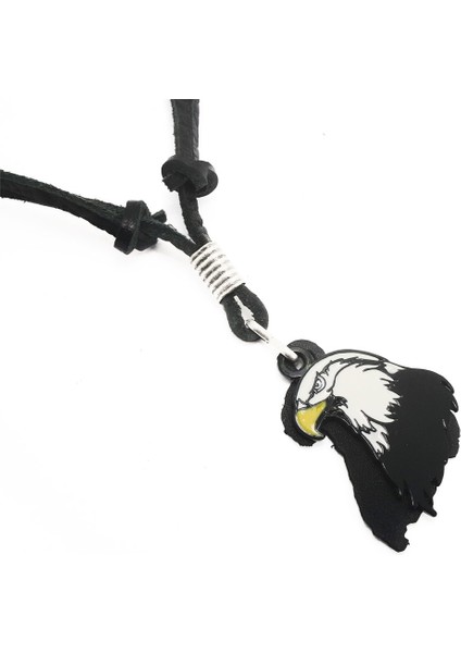 Kartal Erkek Deri Kolye