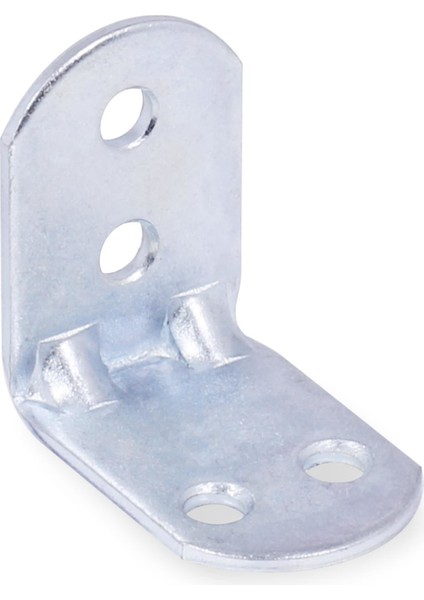 Mobilya Dolap Köşe Bağlantı Sabitleme L Demir Gönye 30X30X22 mm (5 Adet)
