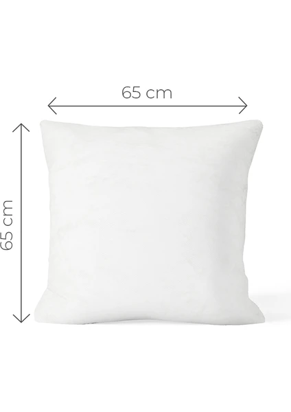 Valena Home Kırlent Kılıfı Iç Yastığı 65 x 65 cm 750 gr Silikon Elyaf