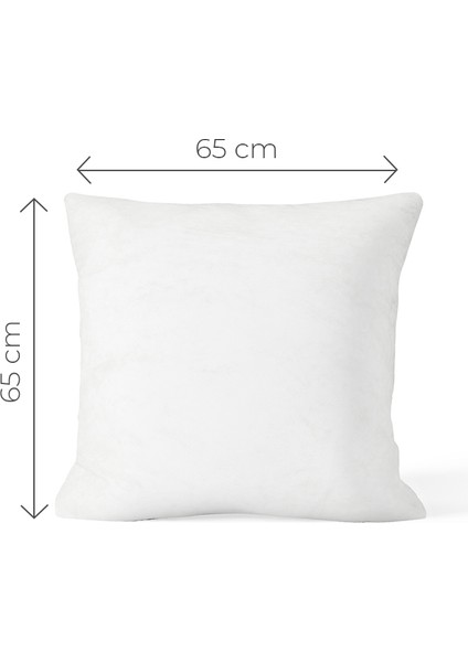 Valena Home 4'lü Kırlent Kılıfı Iç Yastığı 65 x 65 cm 750 gr Silikon Elyaf