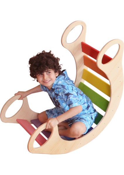 Woodnjoy Ahşap Gökkuşağı Dönence