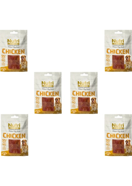 Tavuk Etli Tahılsız Nutri Canin 80GR Köpek Ödülü 6ADET