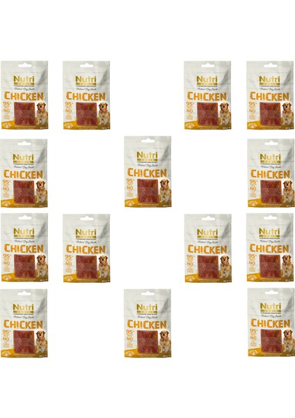 Tavuk Etli Tahılsız Nutri Canin 80GR Köpek Ödülü 14ADET