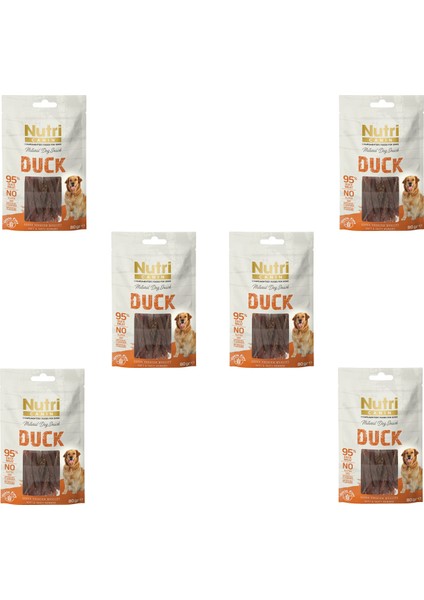 Ördek Etli Tahılsız Nutri Canin 80GR Köpek Ödülü 6ADET