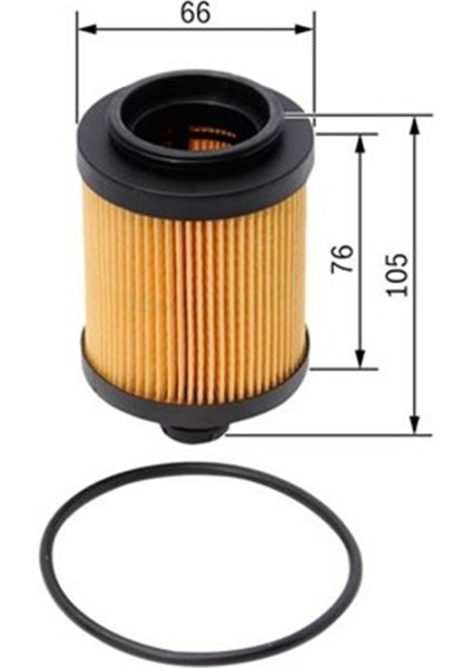 Yağ Filtresi Euro5 Doblo 10 Astra J 09 Corsa D-Lınea-Punto-Bravo-Alfa 159 09 1.3-1.6jtd-1.9d F026407096