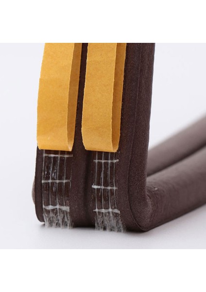 Kapı Pencere Fitili Soğuk Izolasyon Bandı Kahverengi 2x3=6 mt modelleri