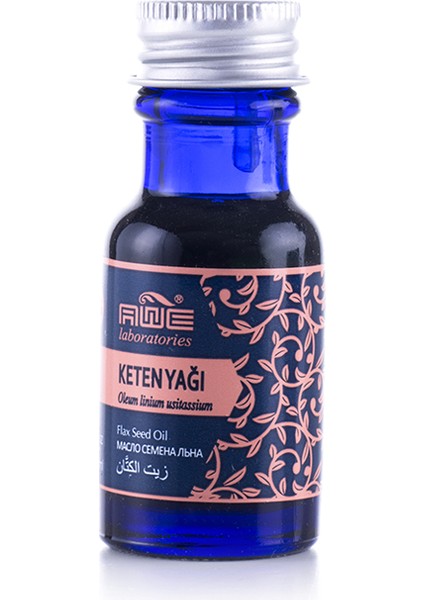 Keten Tohumu Taşıyıcı Yağı 15 ml