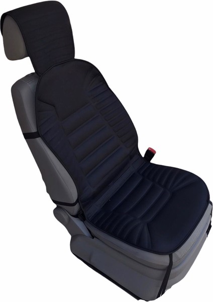 Daewoo Racer Siyah Koltuk Kılıf Koruyucu Minderi Ön 2'li Minder
