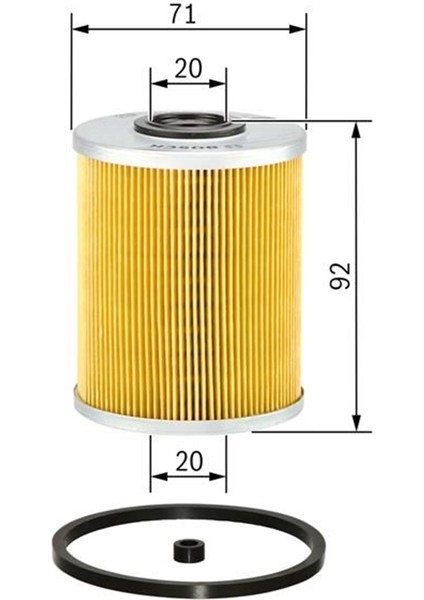 Yakıt Filtresi Astra F-G-H 1.7td-2.0dı-Corsa C 1.7cdtı-Vectra B-C 2.0dı-2.0dtı-Combo 1.7cdtı-Omega B 1457429656