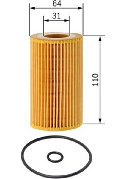 Yağ Filtresi MB Sprınter 09 A180-A200-A220-B180-B200-B220-C180-C200-C220-C250-CLS250-E200-E220-E250 F026407112