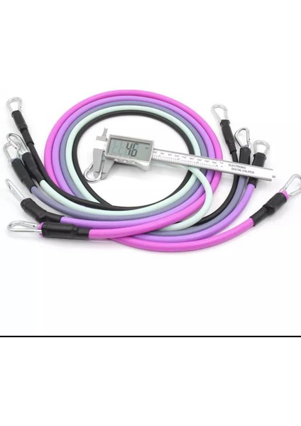 11'li Latex Direnç Lastiği Egzersiz Direnç Lastiği Full Set fiyatları