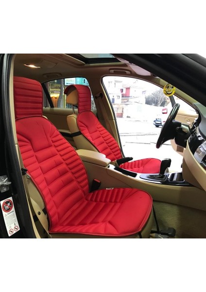 Land Rover Range Rover Velar Kırmızı Koltuk Kılıf Koruyucu Minderi Ön 2'li Minder