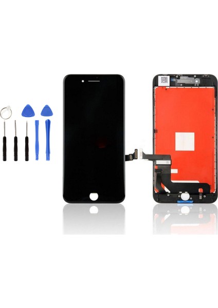 IPhone 8g Plus LCD Ekran Dokunmatik + Tamir Seti Siyah