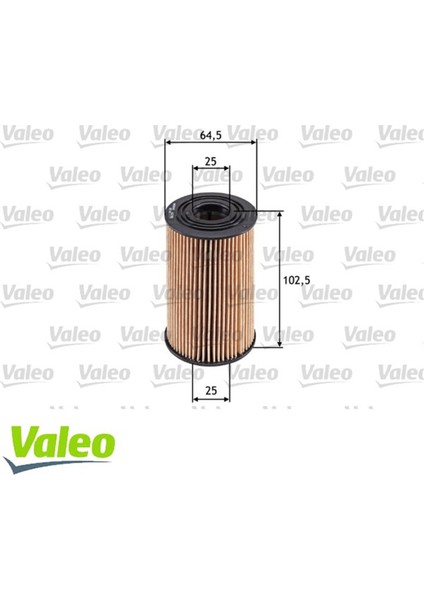 F026407147 Yağ Filtresi Hyundaı Accent Blue 1.6crdı 10 I20 1.4crdı 15 1.6crdı 10 I30 1.6-1.6 Valeo 586579