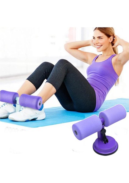 Suction Sit Up Mekik Çekme Aleti Mor ACF-100