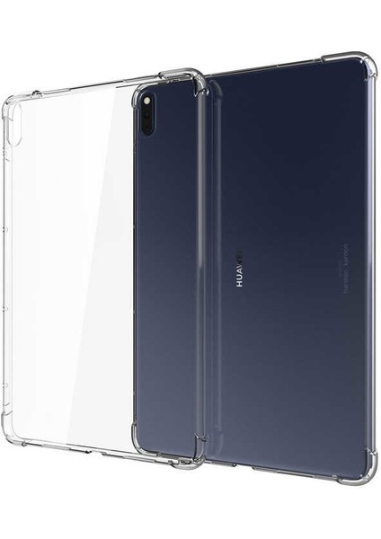 Huawei Mate Pad 10.4 Kılıf Fuchsia Tablet Nitro Anti Shock Silikon Kapak