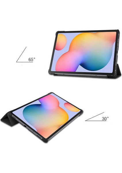 Galaxy Tab S7 T870 Fuchsia Smart Cover Standlı 1-1 Kılıf
