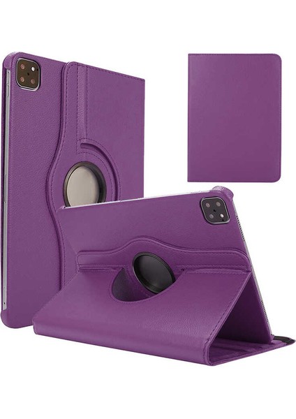 Apple iPad Air 10.9 2020 Fuchsia Dönebilen Standlı Kılıf