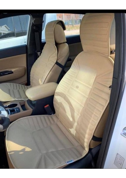 Audi Tt S Bej Koltuk Kılıf Koruyucu Minderi Ön 2'li Minder