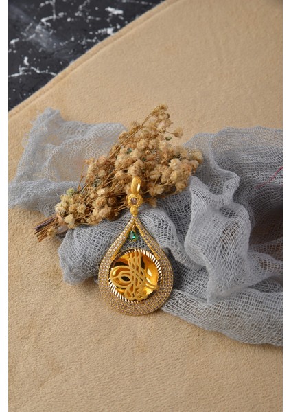 Prenses Pırlanta Kadın 14 Ayar Altın Damla Model Osmanlı Tuğrası fırsatları