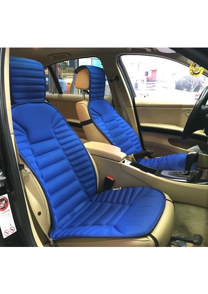 Bmw 735I Mavi Koltuk Kılıf Koruyucu Minderi Ön 2'li Minder