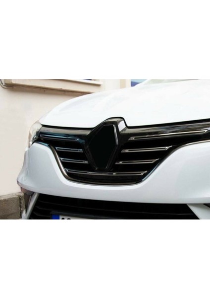 Renault Megane 4 Krom Ön Panjur 5 Parça 2015-2021 Paslanmaz Çelik