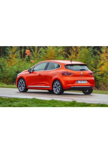 Renault Clio 5 Hb Krom Cam Çıtası 12 Parça 2019-2020-2021 Paslanmaz Çelik