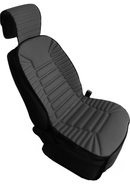 seat Leon Füme-Gri Koltuk Kılıf Koruyucu Minderi Ön 2'li Minder